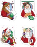 (image for) Santas Around the World Mini Stockings